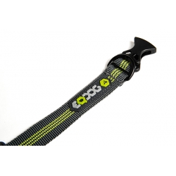 EQDOG Classic Collar - obroża dla psa szaro-zielona rozmiar M